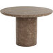 Riva 43 X 30 inch Brown Outdoor Dining Table